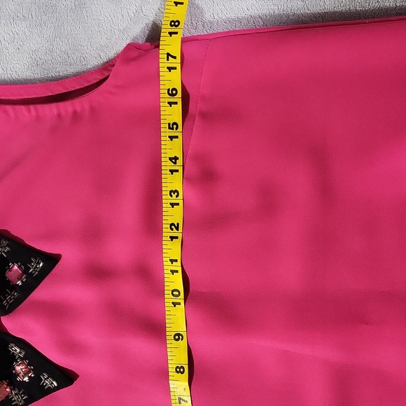 Like New Retro Beaded Collar Tunic from Japan - Picture 12 of 12